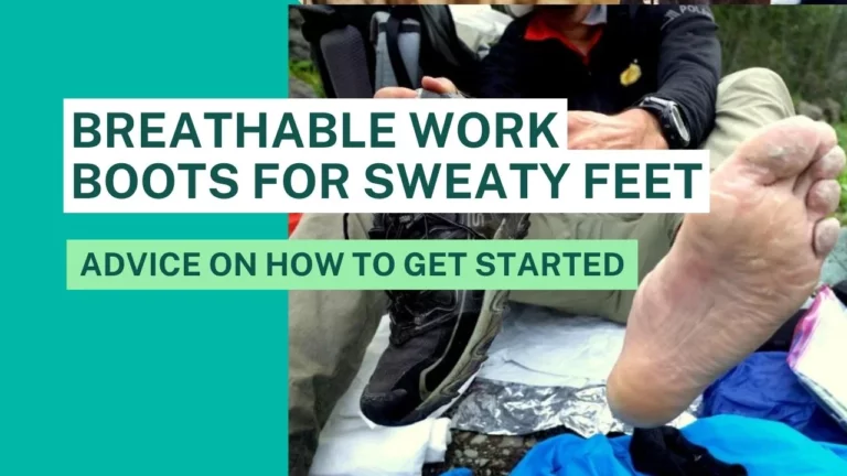 Breathable Work Boots For Sweaty Feet